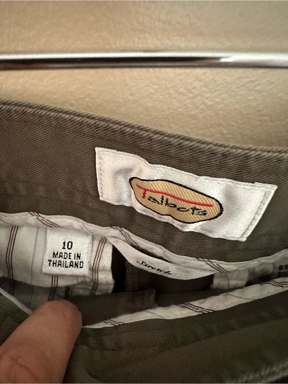 Talbots Olive Green Bermuda Shorts - Picture 2 of 3